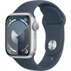 Умные часы Apple Watch Series 9 45 мм, M/L 160-210, Aluminium Case GPS, серебристый, Размер ремешка: M/L 160-210, Цвет: Серебристый