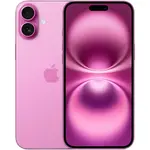 Смартфон Apple iPhone 16 256 GB, Dual SIM (nano SIM+eSIM), Pink, Объём памяти: 256 ГБ, Цвет: Розовый, Количество SIM-карт: SIM + eSIM