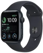 Умные часы Apple Watch Series SE Gen 2 44 мм Aluminium Case, midnight Sport Band M/L
