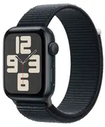 Смарт-часы Apple Watch SE (2023) GPS 44 мм, sport loop, темная ночь