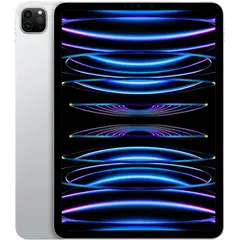 11" Планшет iPad Pro 11 2022, Wi-Fi, 128 Гб, серебристый, Объём памяти: 128 ГБ, Цвет: Серебристый, Версия модели: Wi-Fi