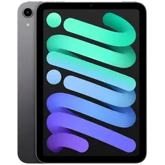 Планшет Apple iPad Mini 6 (2021) Wi-Fi 64 Гб, серый, Объём памяти: 64 ГБ, Цвет: Серый, Версия модели: Wi-Fi