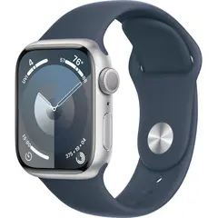 Умные часы Apple Watch Series 9 45 мм, M/L 160-210, Aluminium Case GPS, серебристый, Размер ремешка: M/L 160-210, Цвет: Серебристый