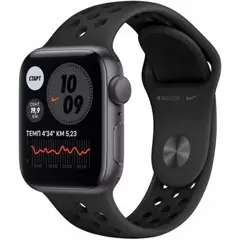 Смарт-часы Apple Watch SE (2022) GPS 44 мм, Nike Band R, Midnight, "тёмная ночь", Размер ремешка: R, Цвет: Тёмная ночь/Найк