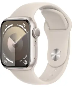 Умные часы Apple Watch Series 9 45 мм, M/L 160-210, Aluminium Case GPS, Beige, бежевый, Размер ремешка: M/L 160-210, Цвет: Бежевый