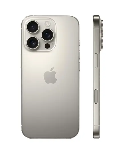 Смартфон Apple iPhone 16 Pro 512 GB, Dual SIM (nano SIM+eSIM), Natural Titanium, Объём памяти: 512 ГБ, Цвет: Бежевый, Количество SIM-карт: SIM + eSIM, изображение 2