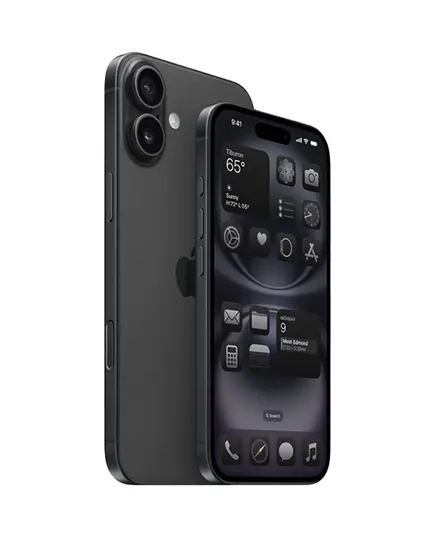 Смартфон Apple iPhone 16 128 GB, Dual SIM (nano SIM), Black, Объём памяти: 128 ГБ, Цвет: Черный, Количество SIM-карт: Dual SIM, изображение 2