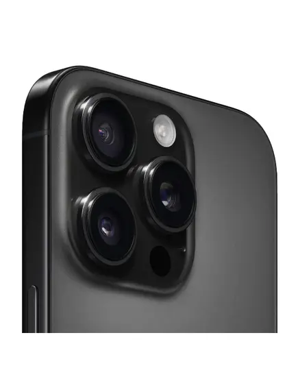 Смартфон Apple iPhone 16 Pro 256 GB, Dual SIM (nano SIM+eSIM), Black Titanium, Объём памяти: 256 ГБ, Цвет: Черный, Количество SIM-карт: SIM + eSIM, изображение 3