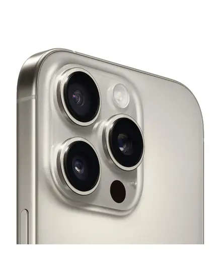 Смартфон Apple iPhone 16 Pro 1 TB, Dual SIM (nano SIM+eSIM), Natural Titanium, Объём памяти: 1 ТБ, Цвет: Бежевый, Количество SIM-карт: SIM + eSIM, изображение 3