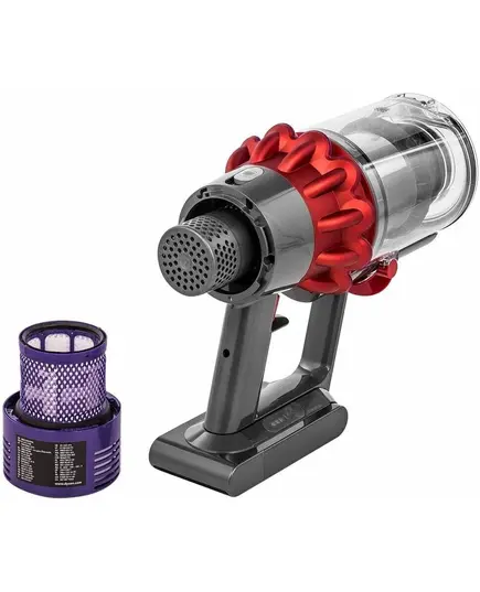 Пылесос Dyson Cyclone V10 Absolute, /серый, Red, красный, Цвет: Красный/Серый, изображение 3