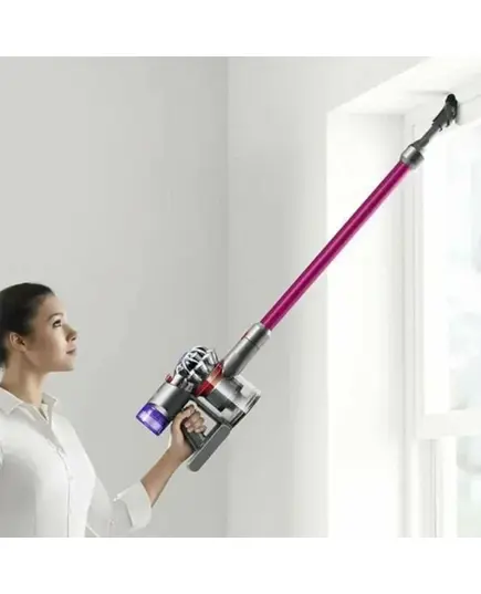 Пылесос Dyson V8 Slim Fluffy Extra (SV10), фуксия/никель, Цвет: фуксия/никель, изображение 2
