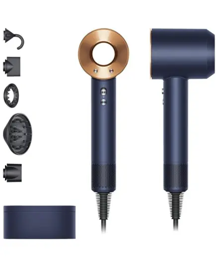 Фен Dyson Supersonic HD08, prussian blue/rich copper, Цвет: Dark Blue and Blue/Copper, изображение 3