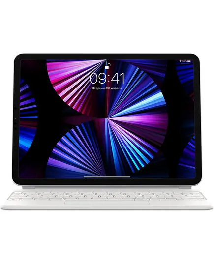Чехол-клавиатура Apple Magic Keyboard для iPad Pro 11 (3-го поколения) и iPad Air (4‑го поколения), White, белый, изображение 2