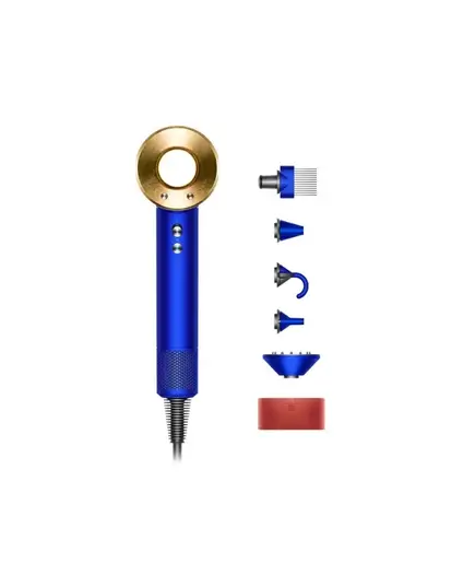 Фен Dyson Supersonic HD07, blue/, Gold, золотистый, Цвет: Blue/Gold, изображение 2
