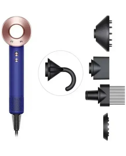Фен Dyson Supersonic HD07, vinca blue/rose, Цвет: Vinca Blue/Rose, изображение 3