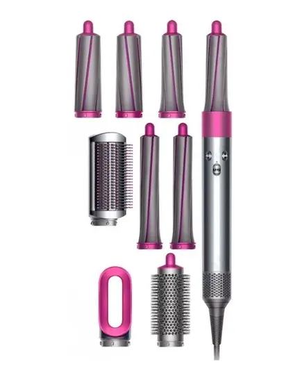 Стайлер Dyson Airwrap HS01 KIT02 Limited Customised, серый/розовый, Цвет: Фуксия, изображение 3