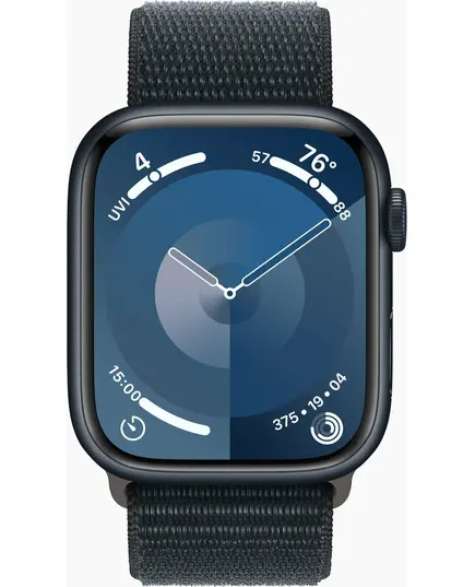 Умные часы Apple Watch Series 9 41 мм, Sport Loop, Midnight, тёмная ночь, изображение 2
