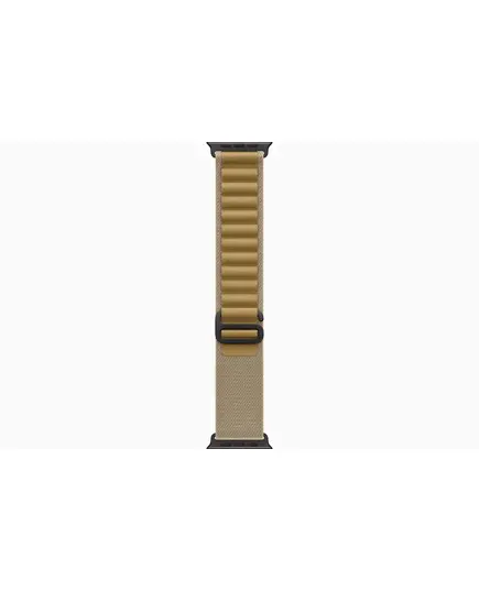 Часы Apple Watch Ultra 2 2024 49 мм, M, Natural Titanium Case with Tan Alpine Loop, Размер ремешка: M 145-190, Цвет: Натуральный/Бежевый, изображение 3