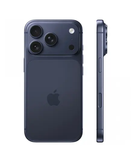 Смартфон Apple iPhone 17 Pro 256 GB, Dual SIM (nano SIM+eSIM), Deep Blue, Объём памяти: 256 ГБ, Цвет: Темно-синий, Количество SIM-карт: Dual SIM (nano SIM+eSIM), изображение 2