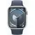 Умные часы Apple Watch Series 9 45 мм Aluminium Case GPS, Silver/Storm Blue Sport Band - S/M, Размер дисплея: 45 мм, Модификация: GPS, Размер ремешка: S/M, Цвет: Silver/Storm Blue Sport Band