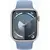 Умные часы Apple Watch Series 9 45 мм Aluminium Case GPS, Silver/Winter Blue Sport Band - S/M, Размер дисплея: 45 мм, Модификация: GPS, Размер ремешка: S/M, Цвет: Silver/Winter Blue Sport Band