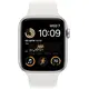 Умные часы Apple Watch Series SE Gen 2 44 мм Aluminium Case, silver/white Sport Band M/L, Размер дисплея: 44 мм, Размер ремешка: M/L, Цвет: Silver/White Sport Band, изображение 2