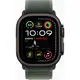 Часы Apple Watch Ultra 2 2024 49 мм, S/M, Titanium Case with Black Green Trail Loop, Размер ремешка: S/M 130-180, Цвет: Темно-зелёный, изображение 2