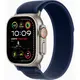 Часы Apple Watch Ultra 2 2024 49 мм, M/L, Titanium Case with Natural Blue Trail Loop, Размер ремешка: M/L 145-220, Цвет: Синий