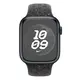 Умные часы Apple Watch Series 9 45 мм, M/L 150-200, Aluminium Case GPS, Sky Nike, черный, изображение 2